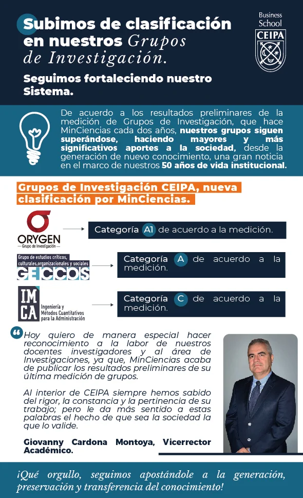 Grupo ORYGEN categoría A1