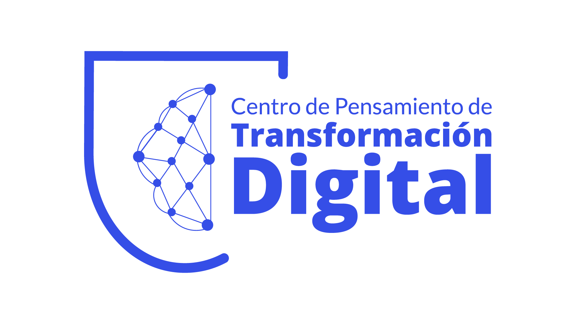 Logo CENTRO DE PENSAMIENTO - Azul real