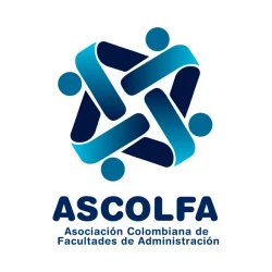 Logo de ASCOLFA, Asociación Colombiana de Facultades de Administración.